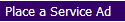 Place a Service Ad